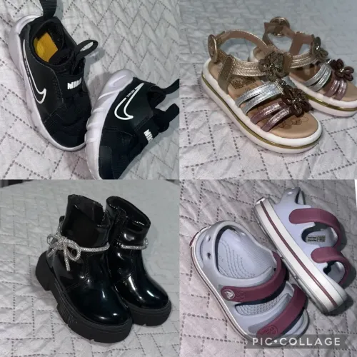 Vendo roupa e sapatos de menina