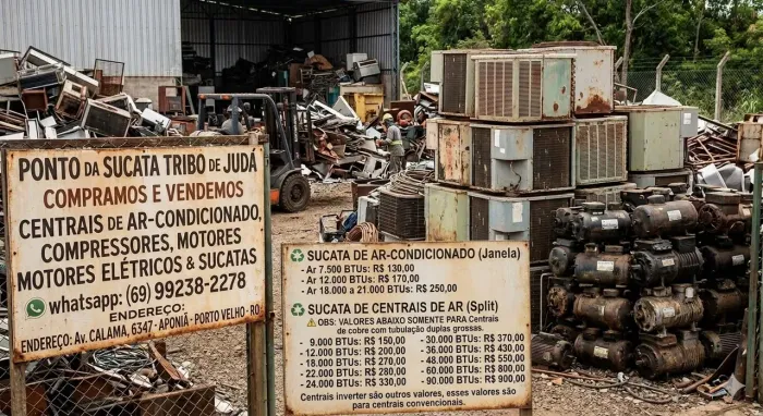Ar condicionado com defeito 