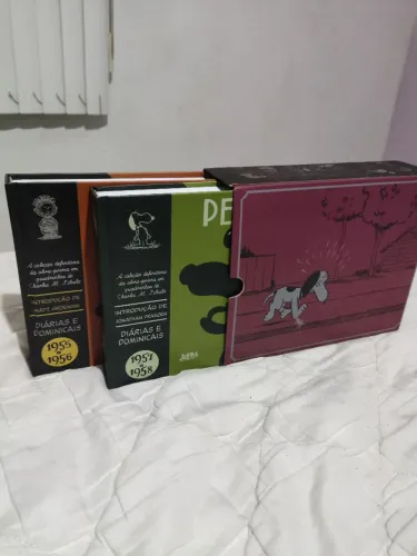 Peanuts completo 1955, 1956 e 1957, 1958 (volumes 3 e 4 capa dura com box)
