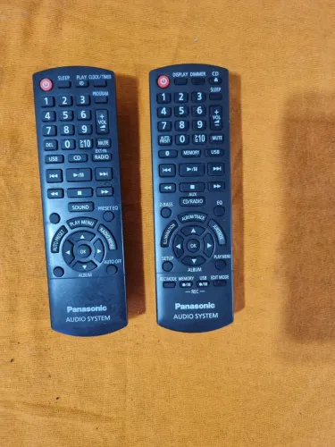 2 controle remoto Panasonic 
