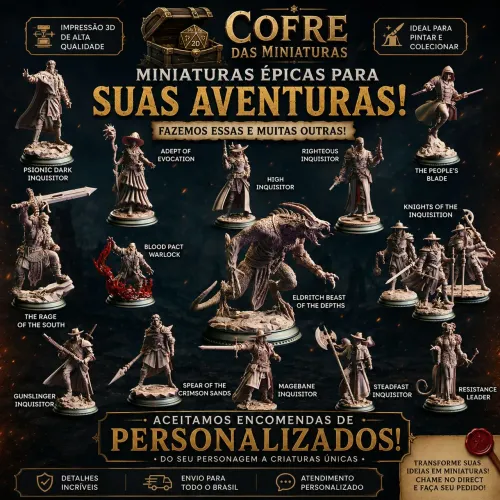 Kit miniatura RPG