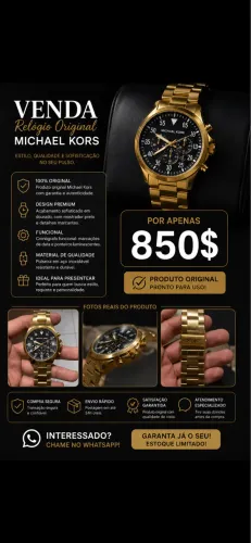 Relógios Michael kors original