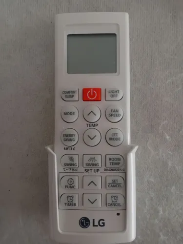 controle remoto para ar-condicionado LG, modelo AKB *. 