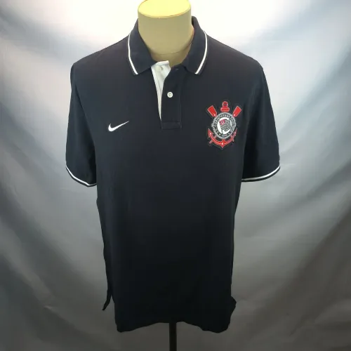 camisa gola polo Corinthians Nike GG ano 2015 hexabrasileiro colevionador