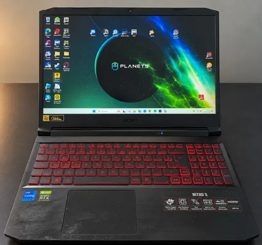 Notebook Gamer Acer Nitro 5 i7-11800H RTX 3050 24GB RAM 144Hz