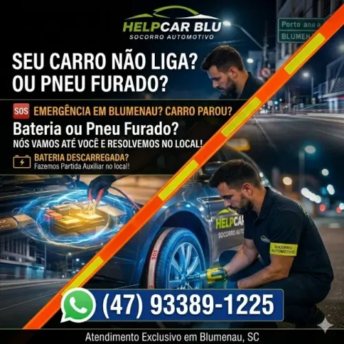 Socorro Automotivo bateria e pneu