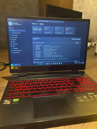 Notebook Nitro 5 