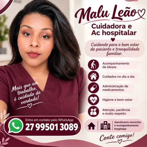 Cuidadora e Acompanhante hospitalar