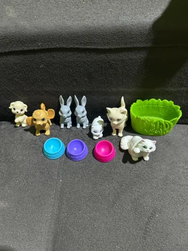 Lote Barbie pets + galinheiro mattel