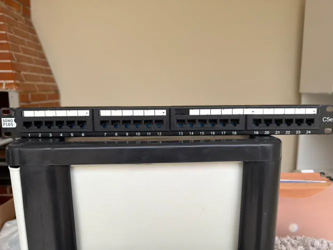 Patch Panel Cat 5e Furukawa Soho Plus