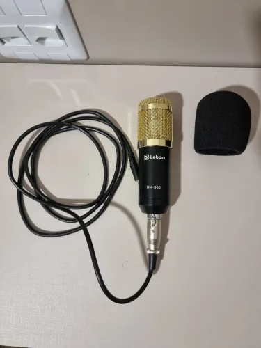 Microfone de estudio