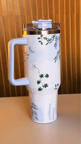 Garrafa térmica canudo 1.200L