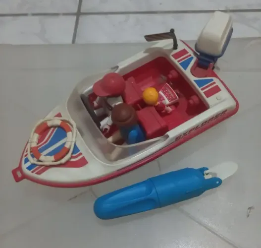 Lancha vintage da Playmobil Modelo 3225