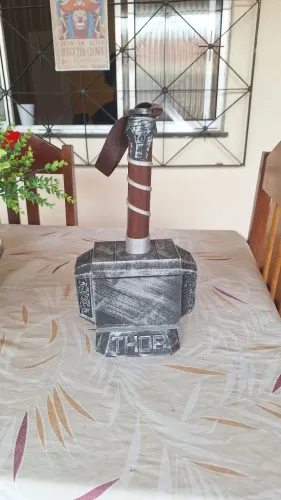 Mjolnir Thor martelo cosplay 