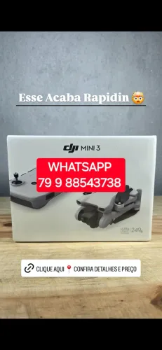 DJI MINI 3 - NOVO - 1 UNIDADE APENAS DISPONÍVEL 