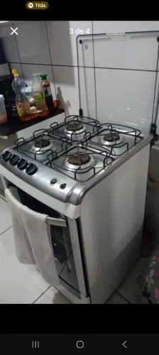 Fogao 4 bcs elétrica pintadinho