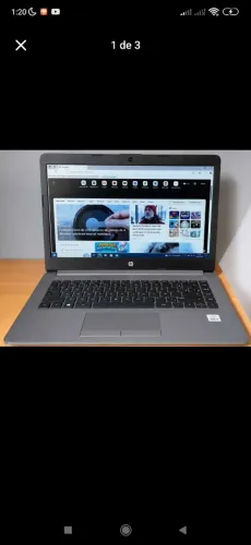 Notebook Hp Core i5 10°geração, 8gb ddr4 ,SSD 256gb com jogos