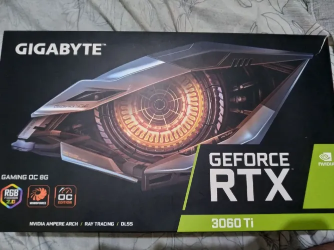 Placa de vídeo Gigabyte RTX 3060 Ti OC