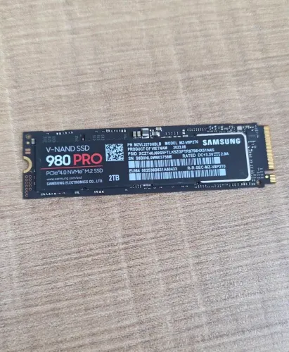Samsung 980 Pro Nvme M.2 2 Tb Pcie 4.0 7000mb