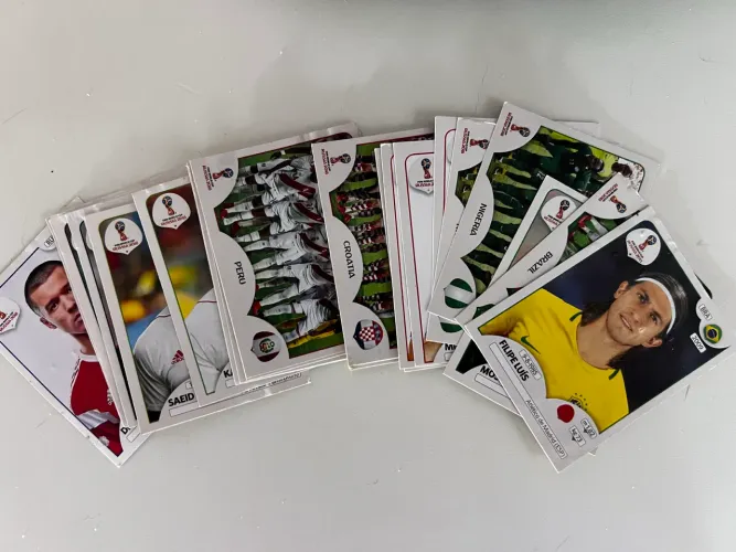 Figurinhas Álbum Copa do Mundo Russia 2018
