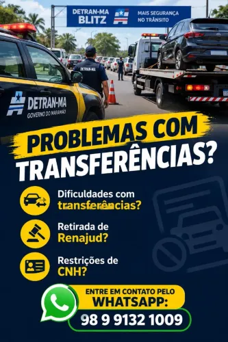 DESPACHANTE DETRAN - DETRAN MA