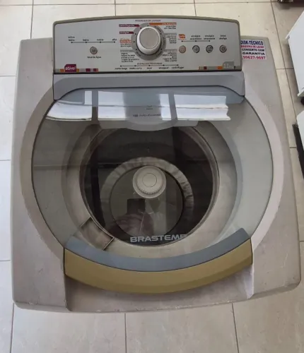 Máquina de Lavar Brastemp Ative! 11kg (Cesto Inox) - Centrifugação com restrição