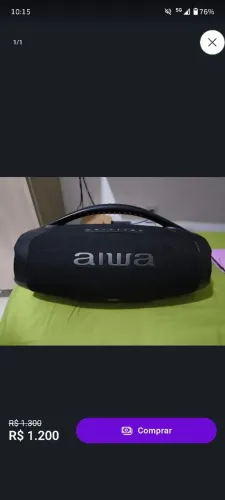 Vendo boombox AIWA