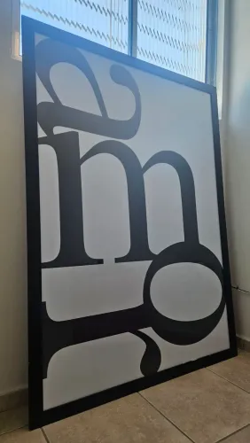 Quadro decorativo AMOR