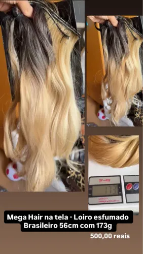 Mega Hair loiro