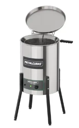 TACHO FRITADOR OLEO ELETRICO TFOE 25 CG 220V 5000W-INM METALCUBAS