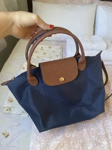 Bolsa azul  longchamp