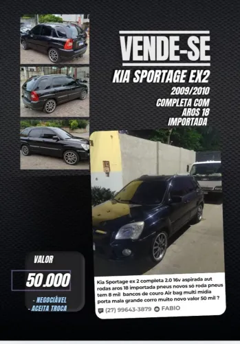 Kia Motors Sportage EX 2.0 16v/ 2.0 16V Flex Aut. 2010