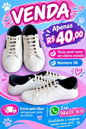 TÊNIS FEMININO NUM. 36