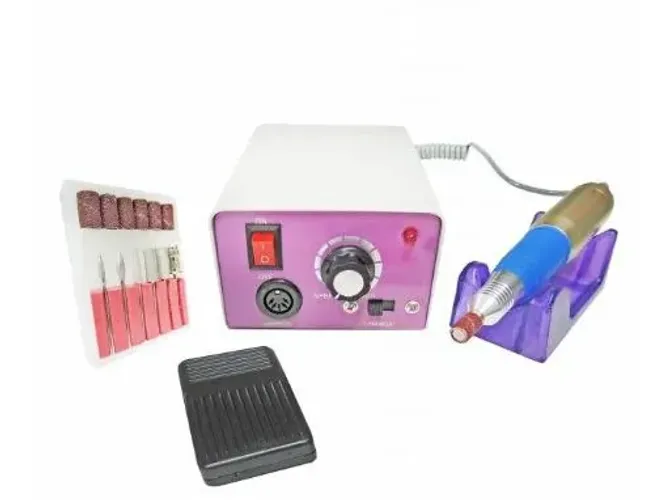 Lixadeira de Unha Com Motor Elétrico Profissional Bivolt 