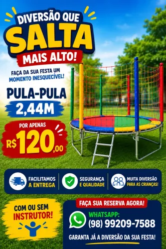 ? ALUGUE JÁ O PULA-PULA E FAÇA A FESTA ACONTECER!