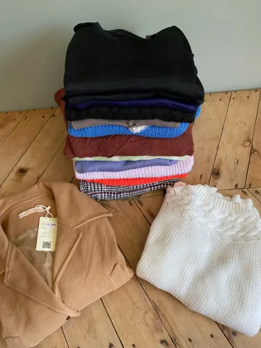 Lote de roupa feminina inverno.