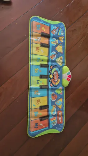 Piano musical Tapete infantil Brinquedo Educativo