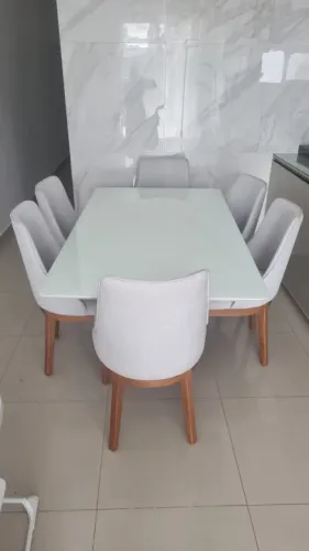 mesa sala de jantar 6 cadeiras 