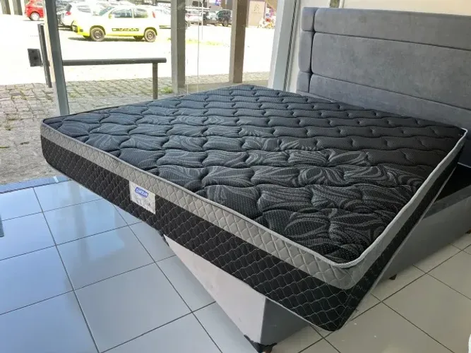Colchão King Size Novo 193x203x26 Gazin New York Molas Ensacadas Pronta Entrega!
