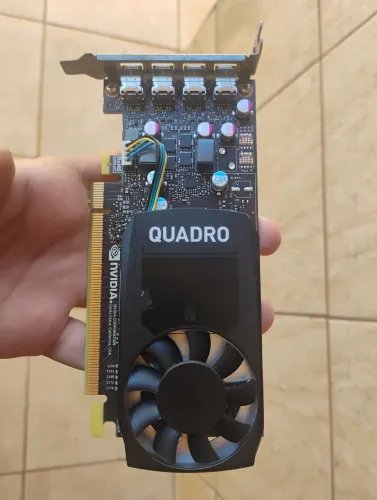 Placa de vídeo p600 zerada