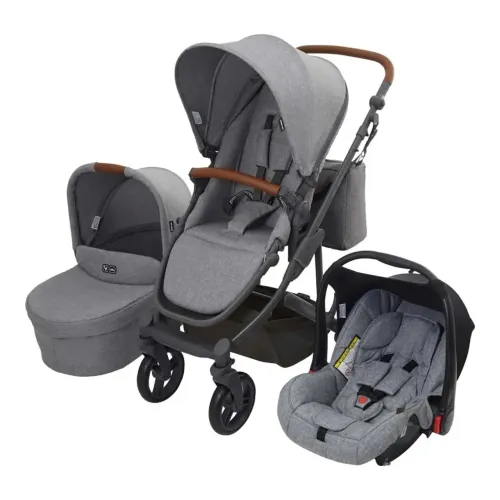 Carrinho de Bebe + moises + bebe conforto + Bolsa (otimo estado) ABC DESIGN COMO4