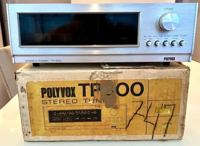 Tuner Polyvox Tp 300 - Zero - Nunca Usado - Caixa Original