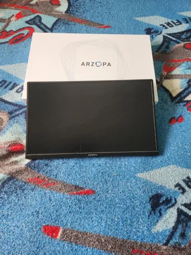 Monitor portátil arzopa 14 full hd 1080 IPS 60HZ USB C HDMI PRATICAMENTE NOVO