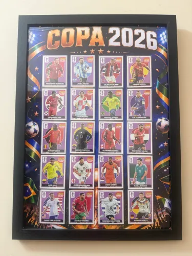 Coleção completa de figurinhas legend extra stickers Base Bordo