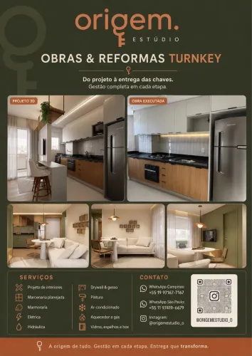 Reformas, Projetos e Marcenaria | Origem Estúdio