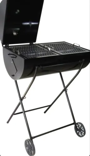 Churrasqueira mista equivalente a 100 litros grelha em aço inox !