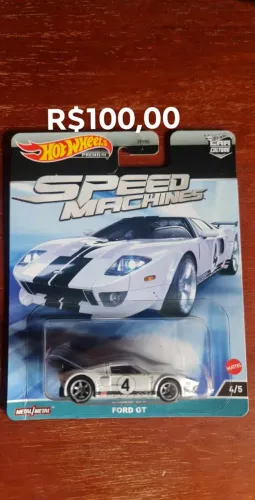 Hot Wheels Speed Machines Ford GT - Escala 1/64