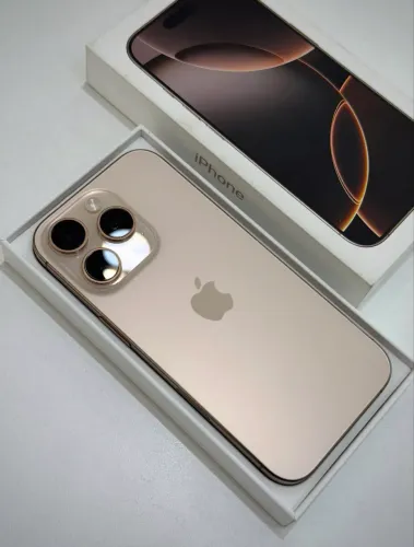 iPhone 16 pro Max Desert 256 GB 6 Meses de garantia 