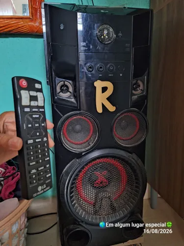 Caixa de som xboom LG