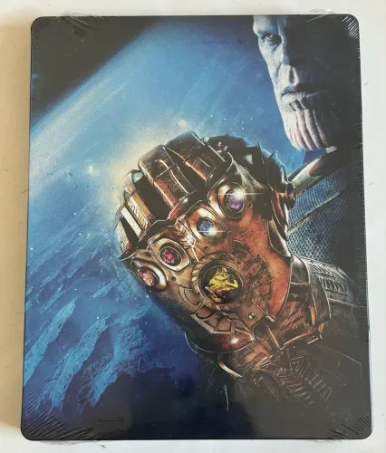 Blu-Ray Steelbook: Vingadores Guerra Infinita - Blu-ray + Blu-ray 3D